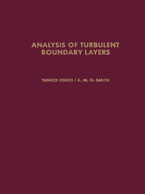 cover image of Analysis of Turbulent Boundary Layers